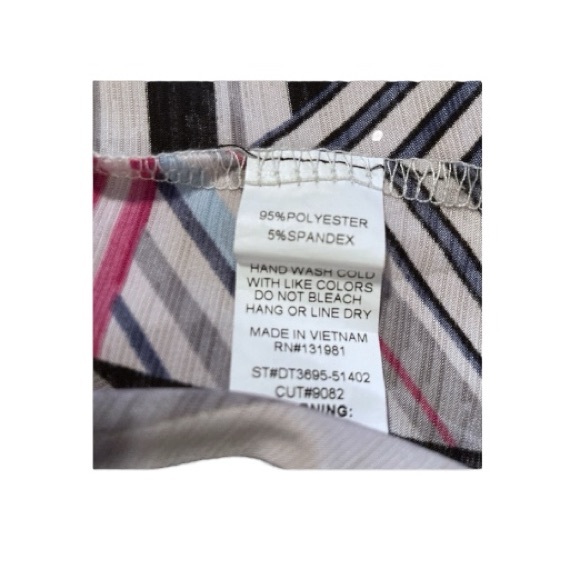 Late August Short Sleeves Striped Top - Picture 6 of 10